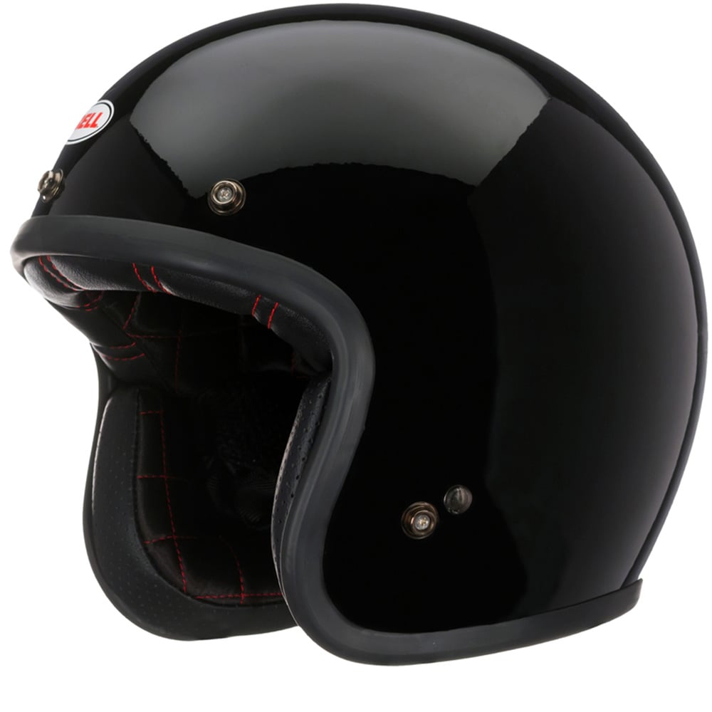 Image of Bell Custom 500 Black Jet Helmet Größe 2XL