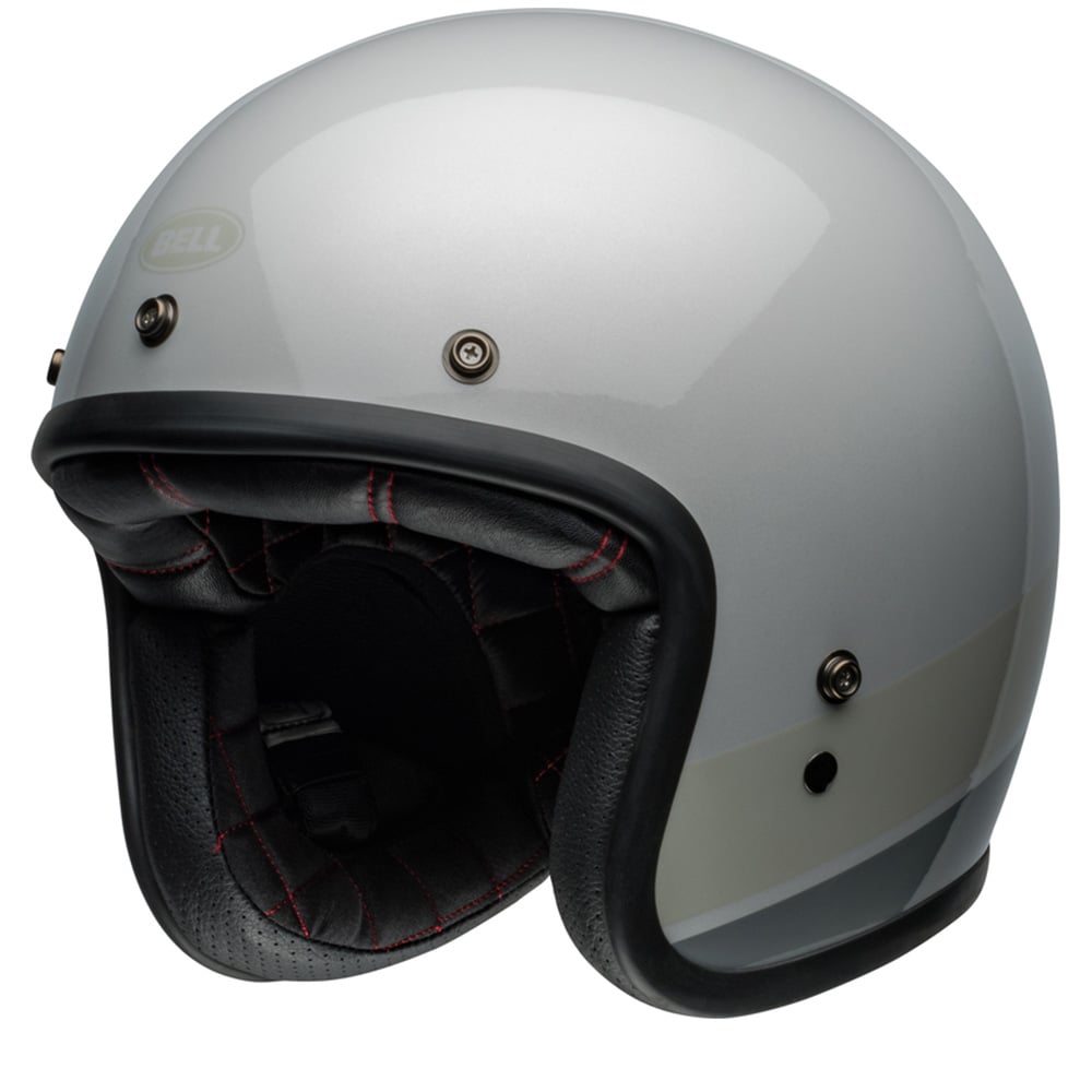 Image of Bell Custom 500 Silver Flake Jet Helmet Größe S