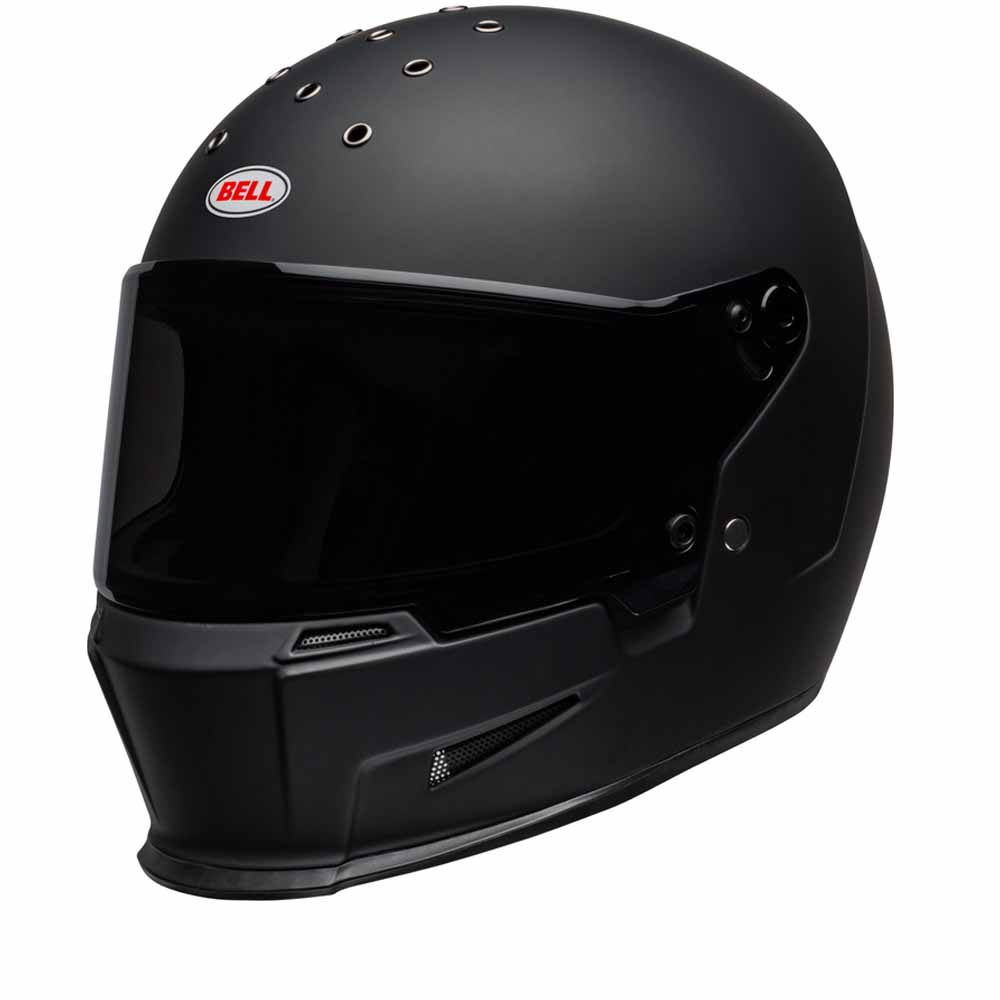 Image of Bell Eliminator Matte Black Full Face Helmet Size S ID 196178188470