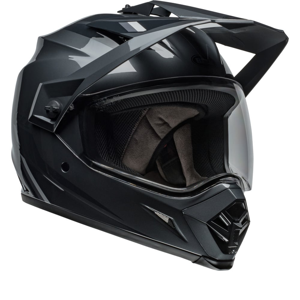 Image of Bell MX-9 Adventure MIPS Alpine Charcoal Silver Adventure Helmet Size 2XL ID 196178102469