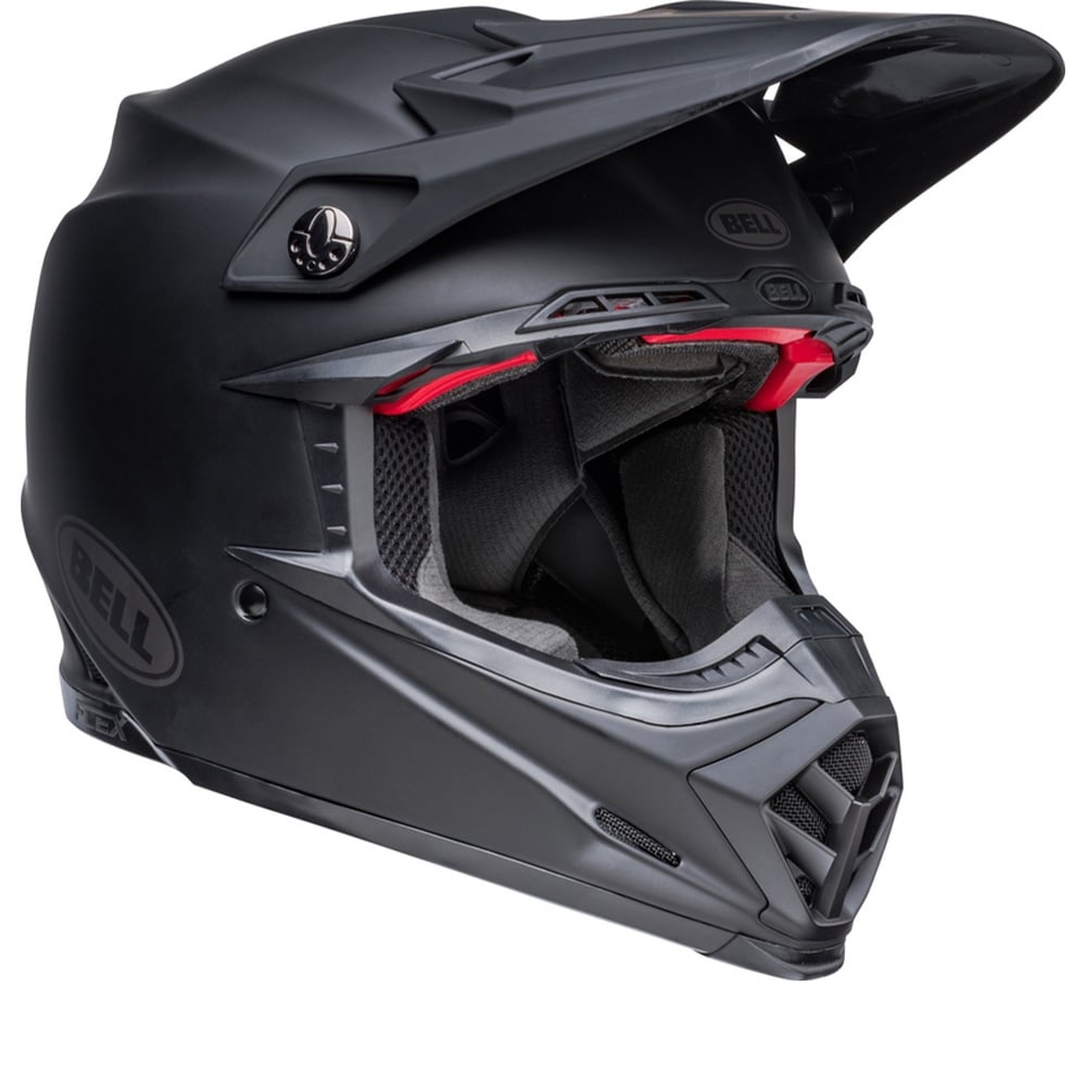 Image of Bell Moto-9S Flex Solid Matte Black Full Face Helmet Talla XL