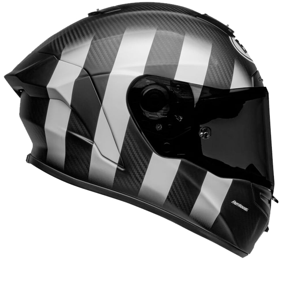 Image of Bell Race Star DLX Flex Fasthouse Street Punk Replica Matte Black Full Face Helmet Talla S