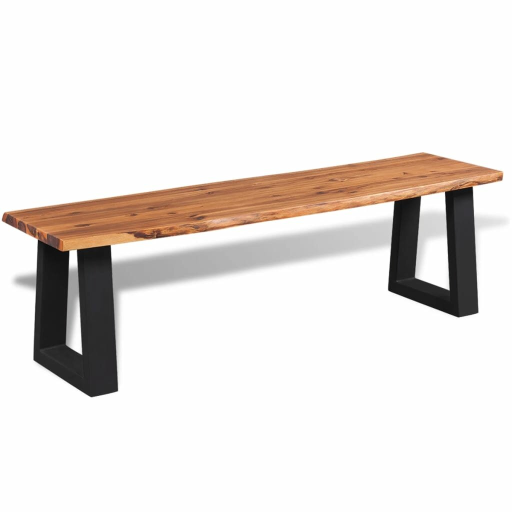 Image of Bench Solid Acacia Wood 571"