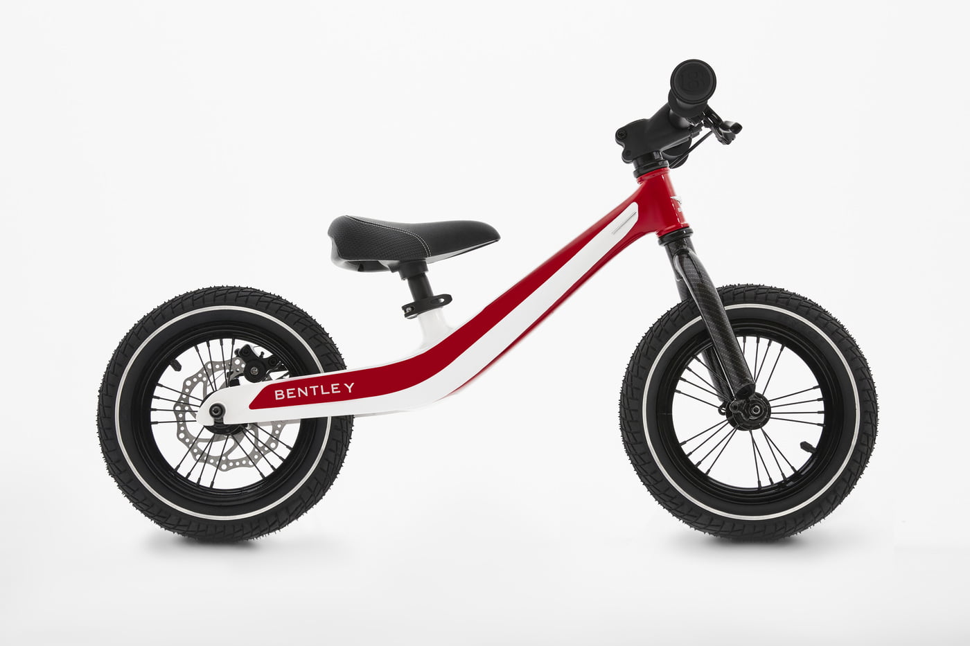 Image of Bentley Balance Bike -Dragon Red Glacier White