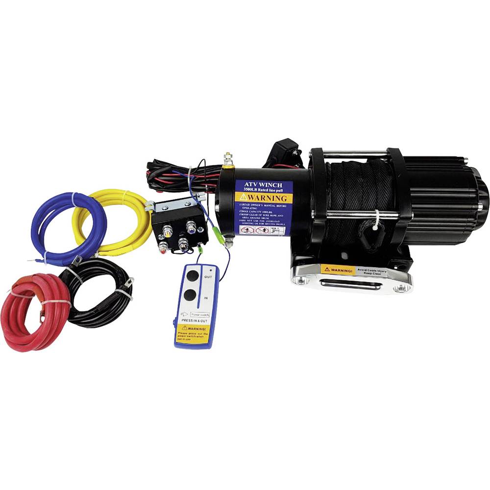 Image of Berger & SchrÃ¶ter Winch 31766 Traction (rolling)=3150 kg Cordless remote control