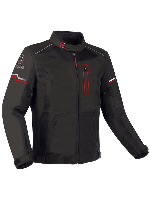 Image of Bering Astro Jacket Black Red Size M ID 3660815164686