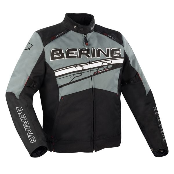 Image of Bering Bario Schwarz Grau Weiß CE Jacke Größe XL