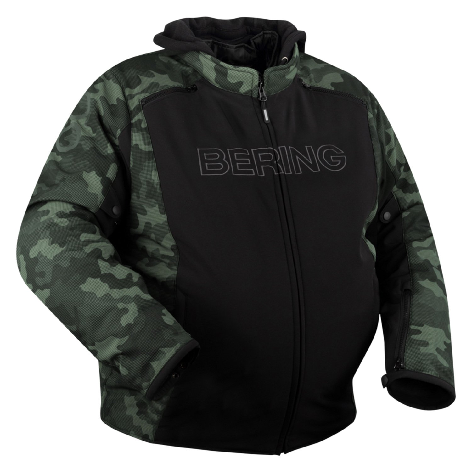 Image of Bering Davis King Size Jacket Black Camo Size 2XL ID 3660815184448