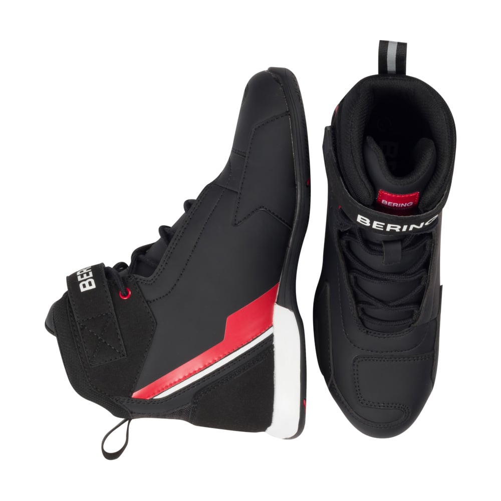 Image of Bering Lady Jag Sneakers Black White Red Taille 37