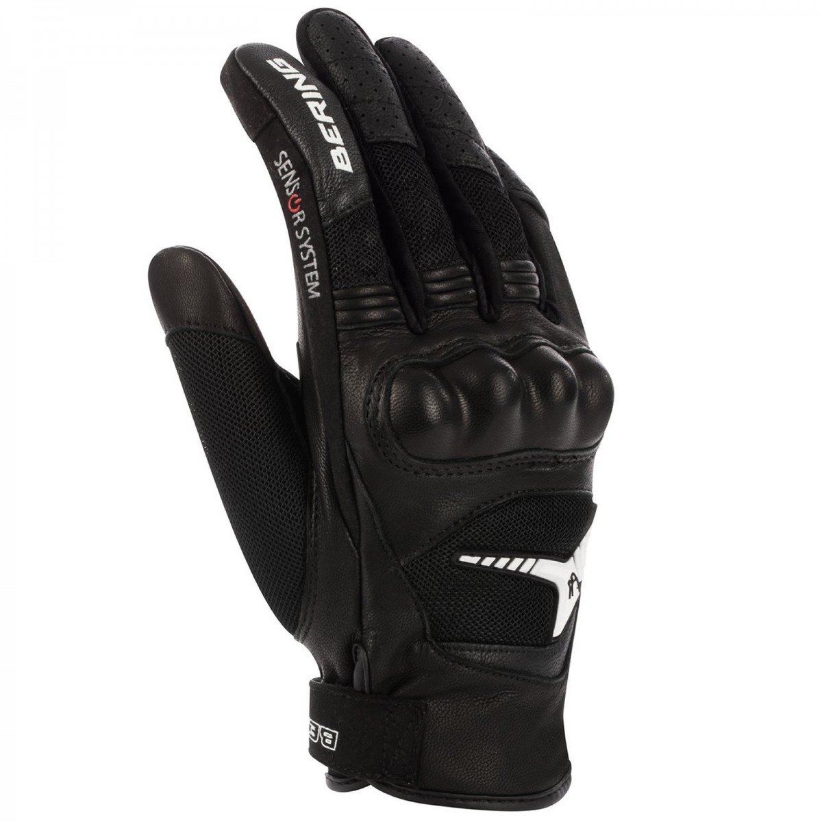 Image of Bering Lady Kelly Noir Blanc Gants Taille T7