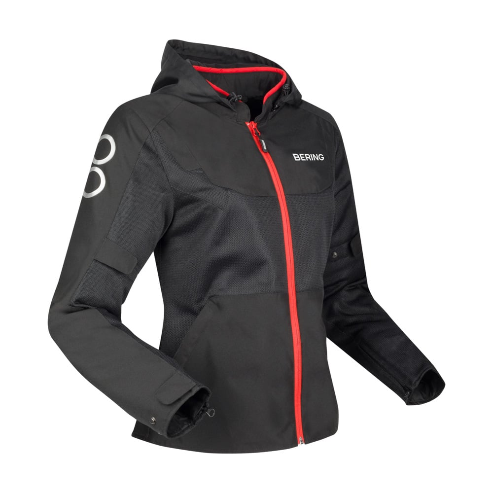 Image of Bering Lady Profil Jacket Black Red Größe T3