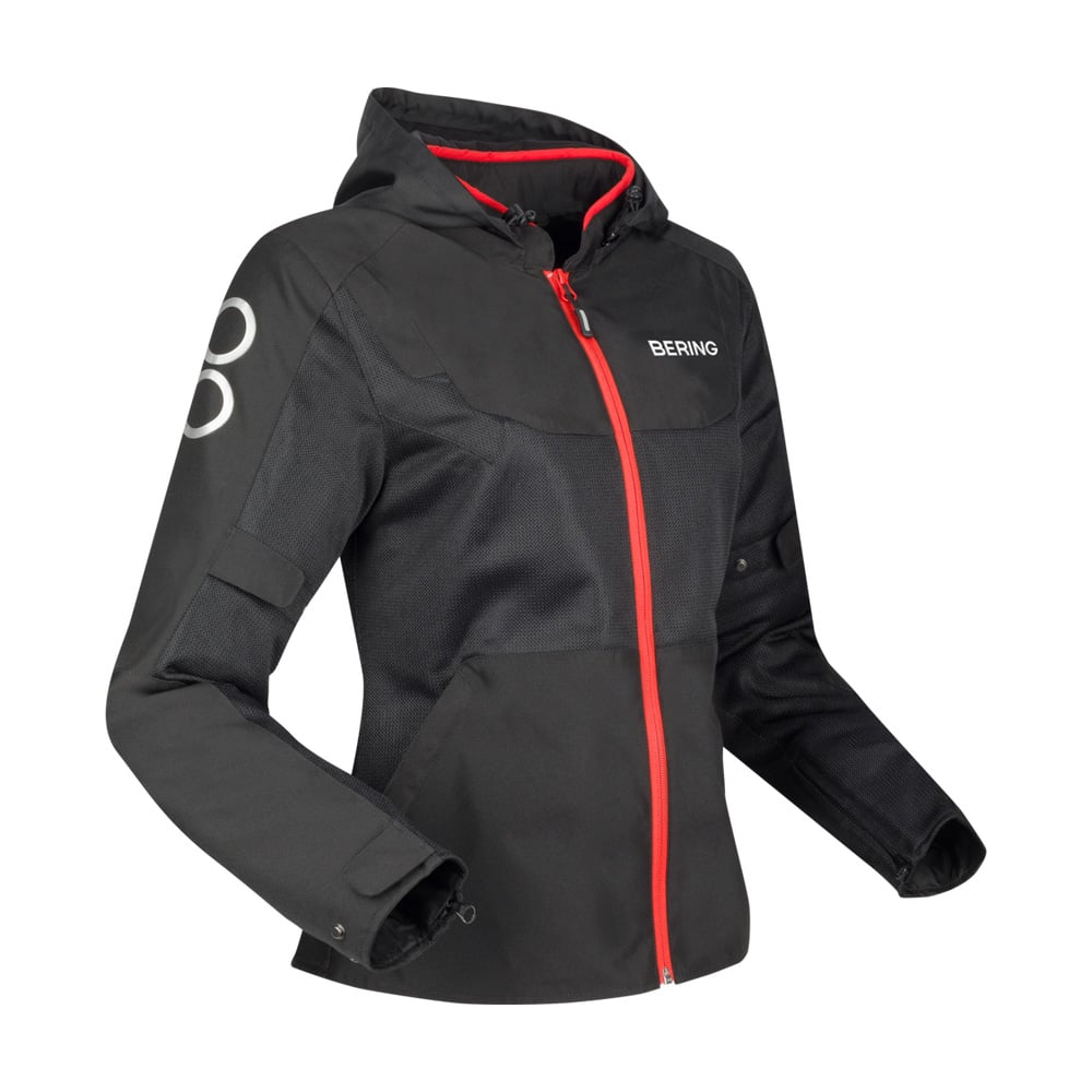 Image of Bering Lady Profil Jacket Black Red Taille T3