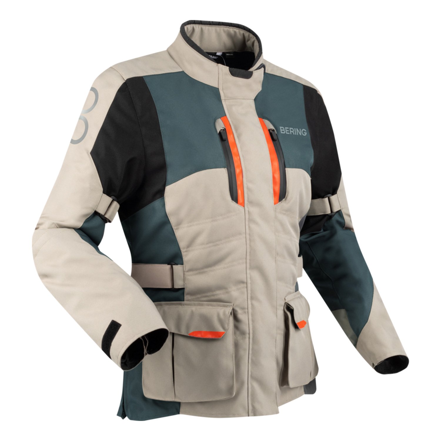 Image of Bering Lady Siberia Jacket Beige Grey Orange Taille T6