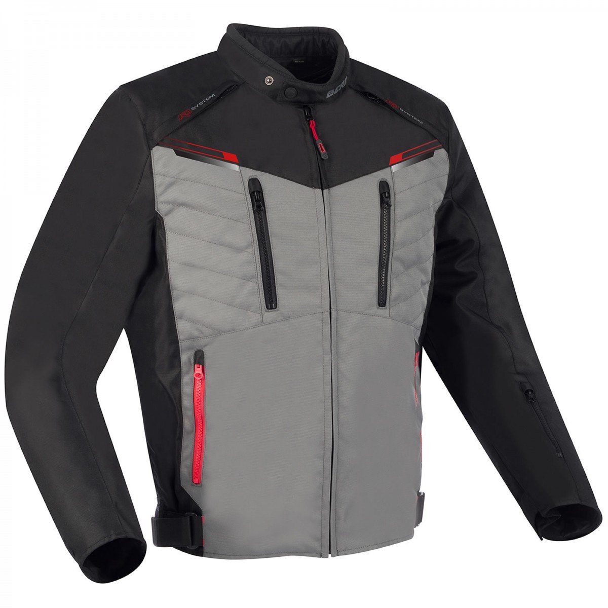 Image of Bering Otago Jacket Black Gray Size XL EN
