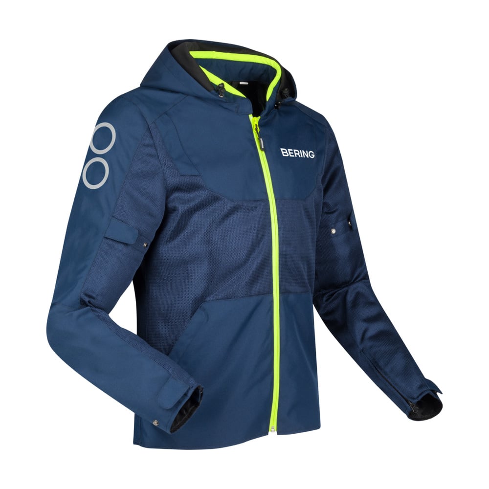 Image of Bering Profil Jacket Navy Fluo Size 2XL ID 3660815187975