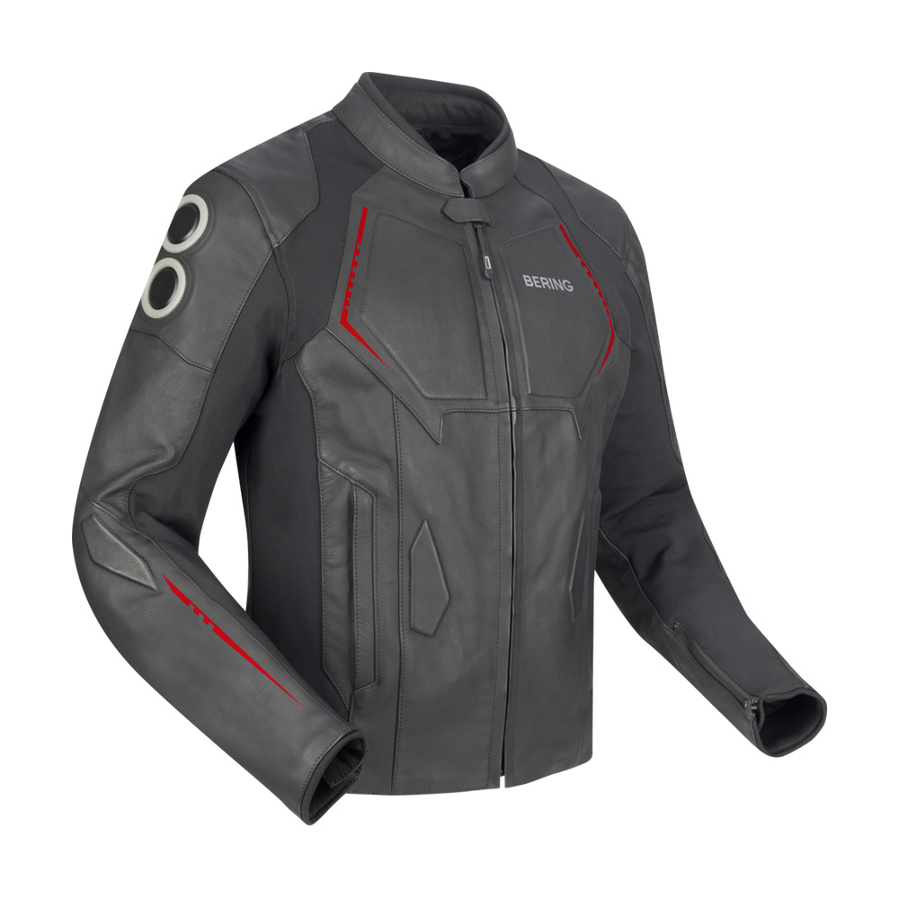 Image of Bering Radial Jacket Black Red Size 2XL EN