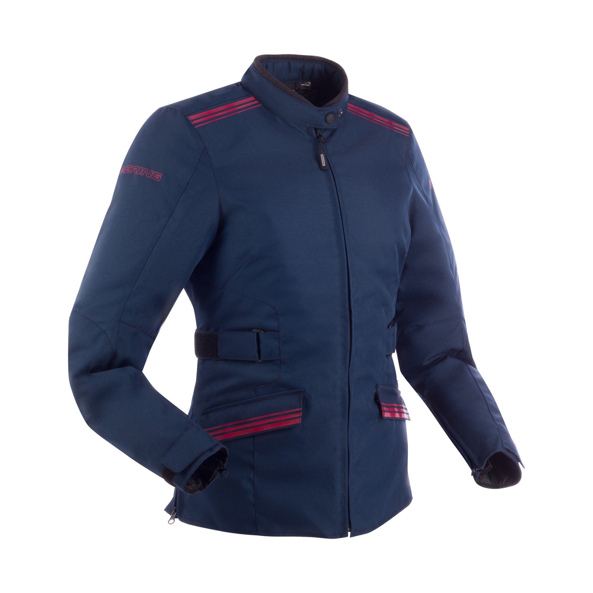 Image of Bering Shine Jacket Lady Navy Blue Burgundy Size T0 EN