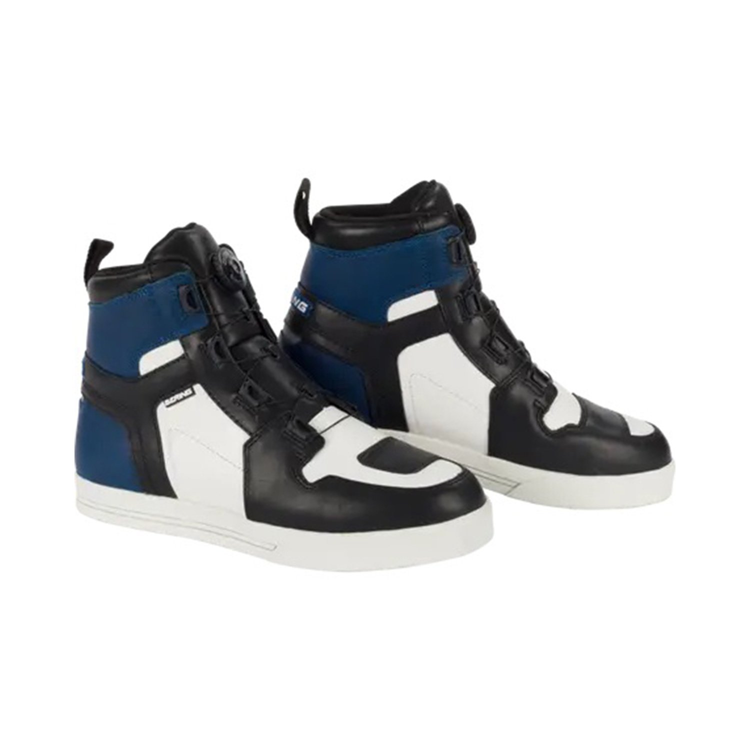 Image of Bering Sneakers Reflex A-Top Black White Blue Size 40 ID 3660815176740