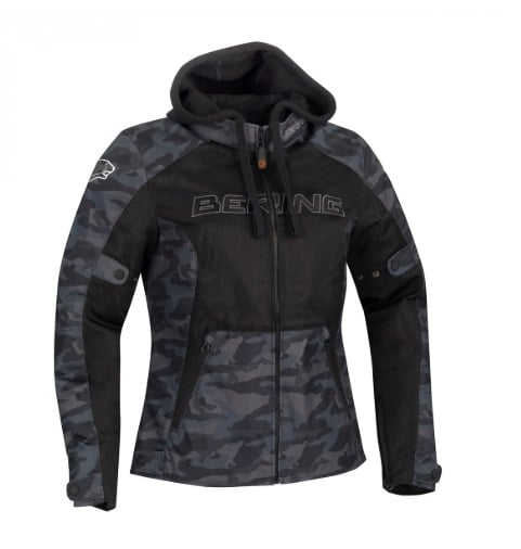 Image of Bering Spirit Lady Schwarz Camo CE Jacke Größe T4