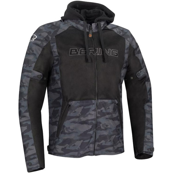 Image of Bering Spirit Schwarz Camo CE Jacke Größe S