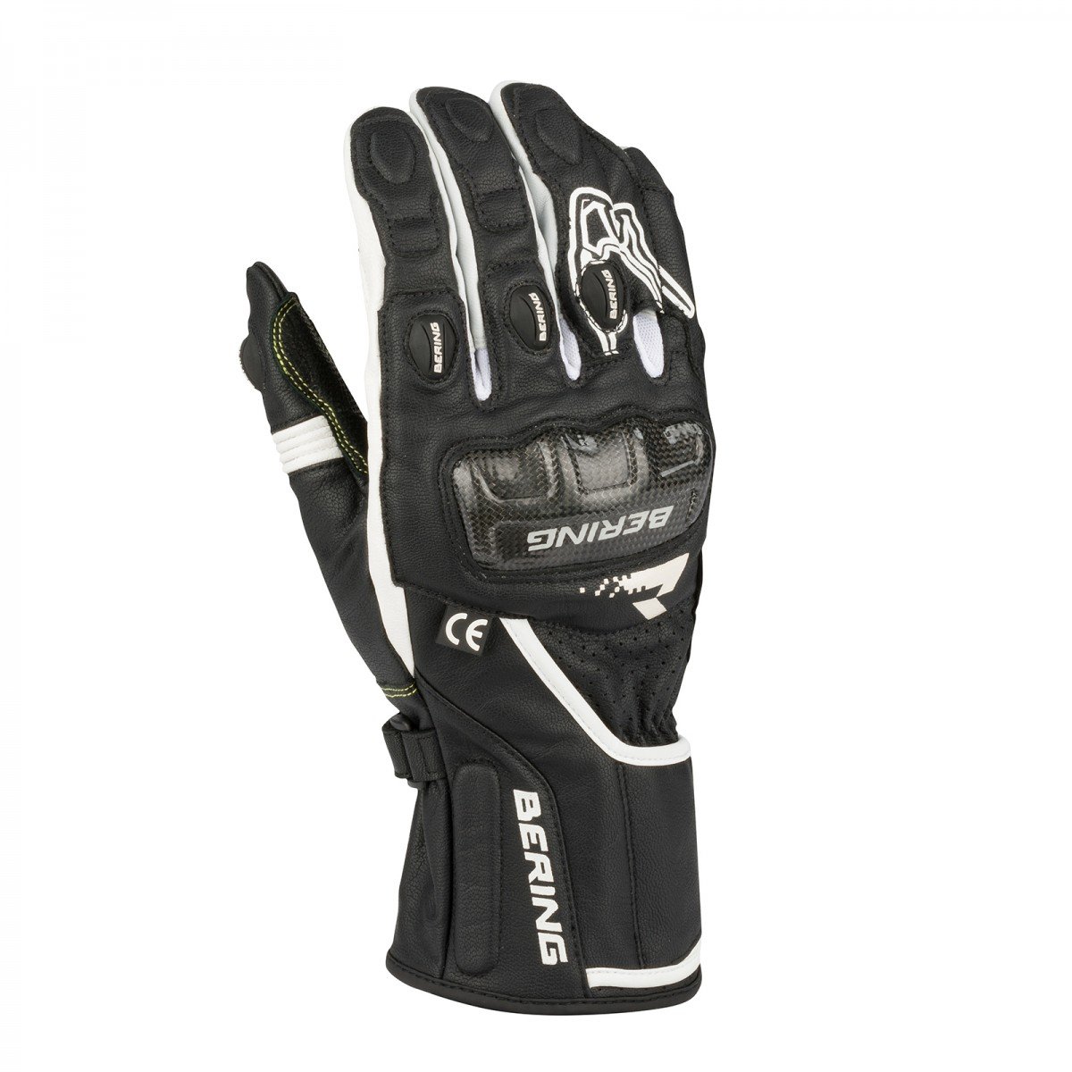 Image of Bering Steel-R Guantes Negro Blanco Talla T9