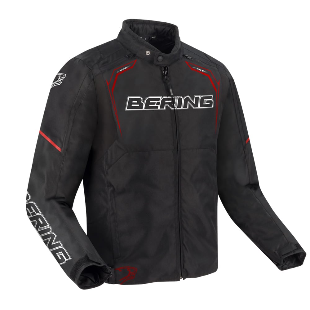 Image of Bering Sweek Jacket Black White Red Size 3XL EN