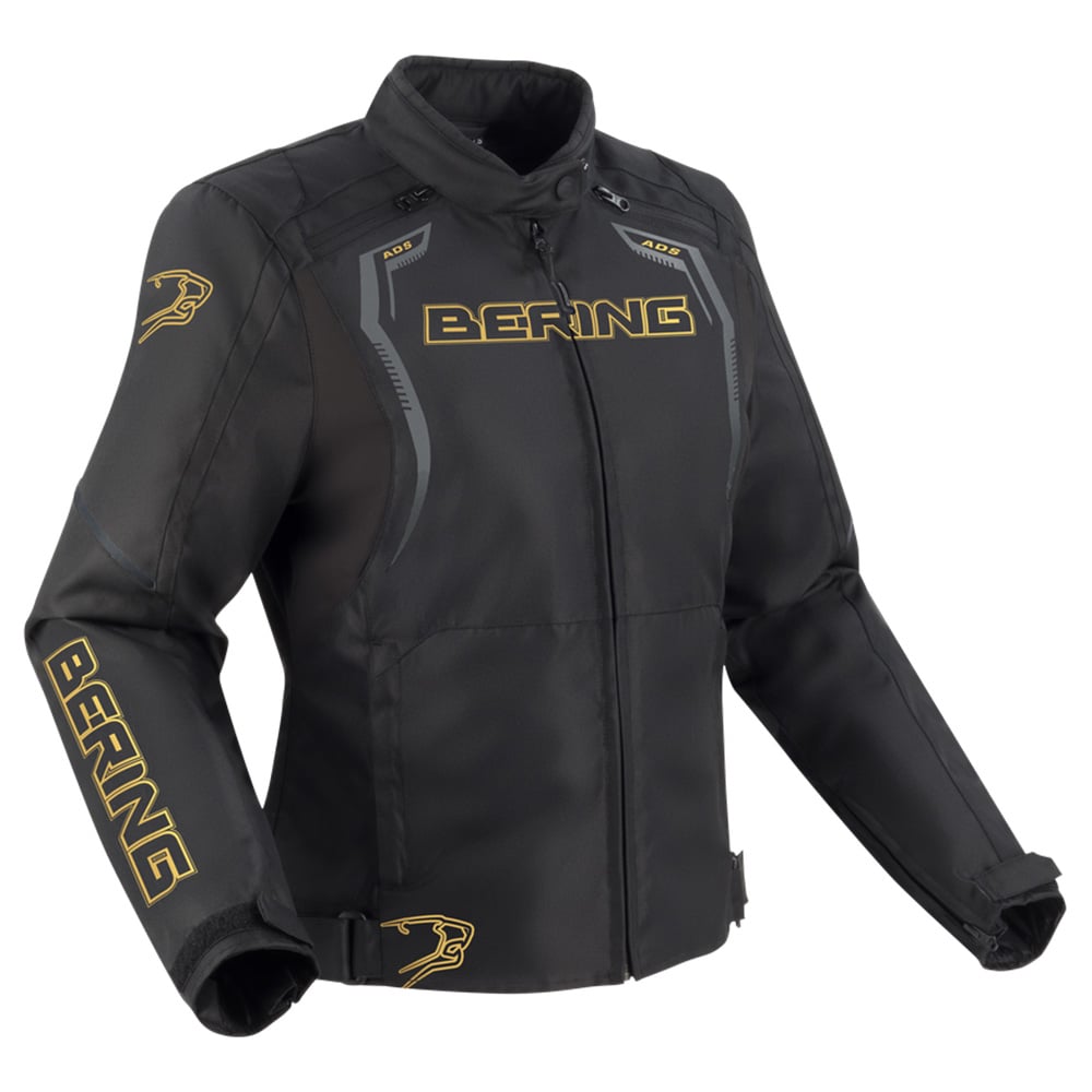 Image of Bering Sweek Jacket Lady Black Gold Size T0 ID 3660815179765