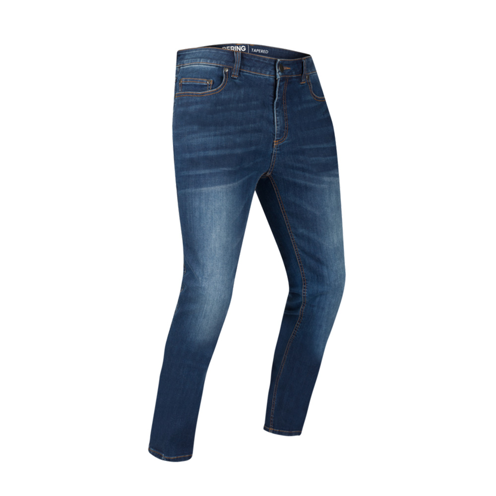 Image of Bering Trust Tapered Pants Blue Washed Größe M