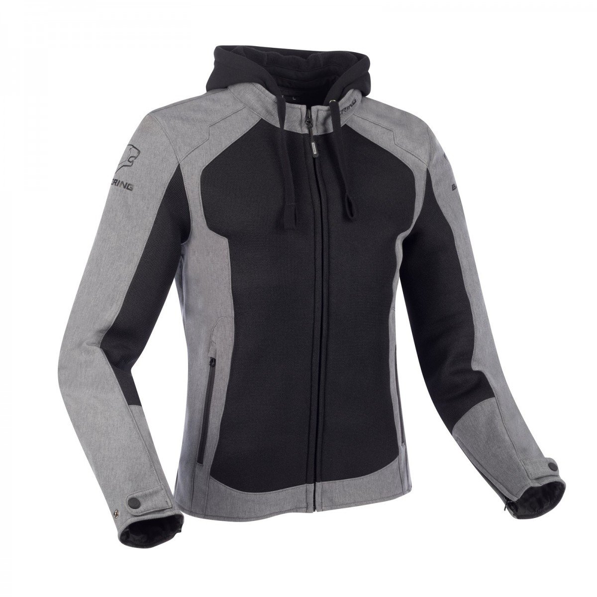 Image of Bering Zenith Jacket Black Gray Size S EN