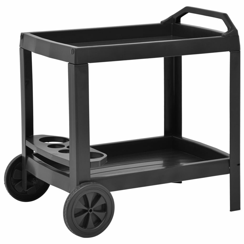 Image of Beverage Cart Anthracite 272"x209"x283" Plastic