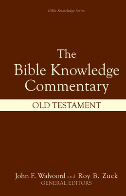 Image of Bible Knowledge Commentary: Old Testament