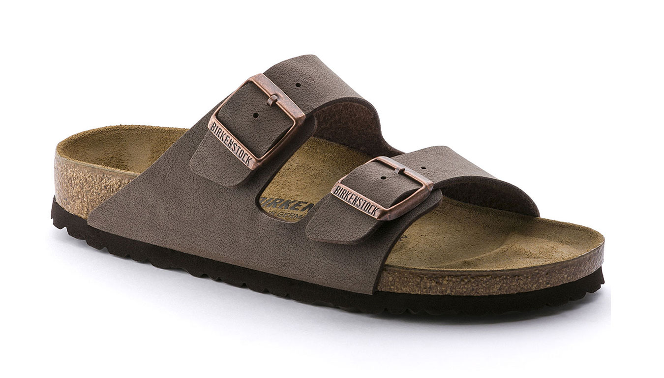 Image of Birkenstock Arizona BF Nubuck Mocha Narrow Fit FR