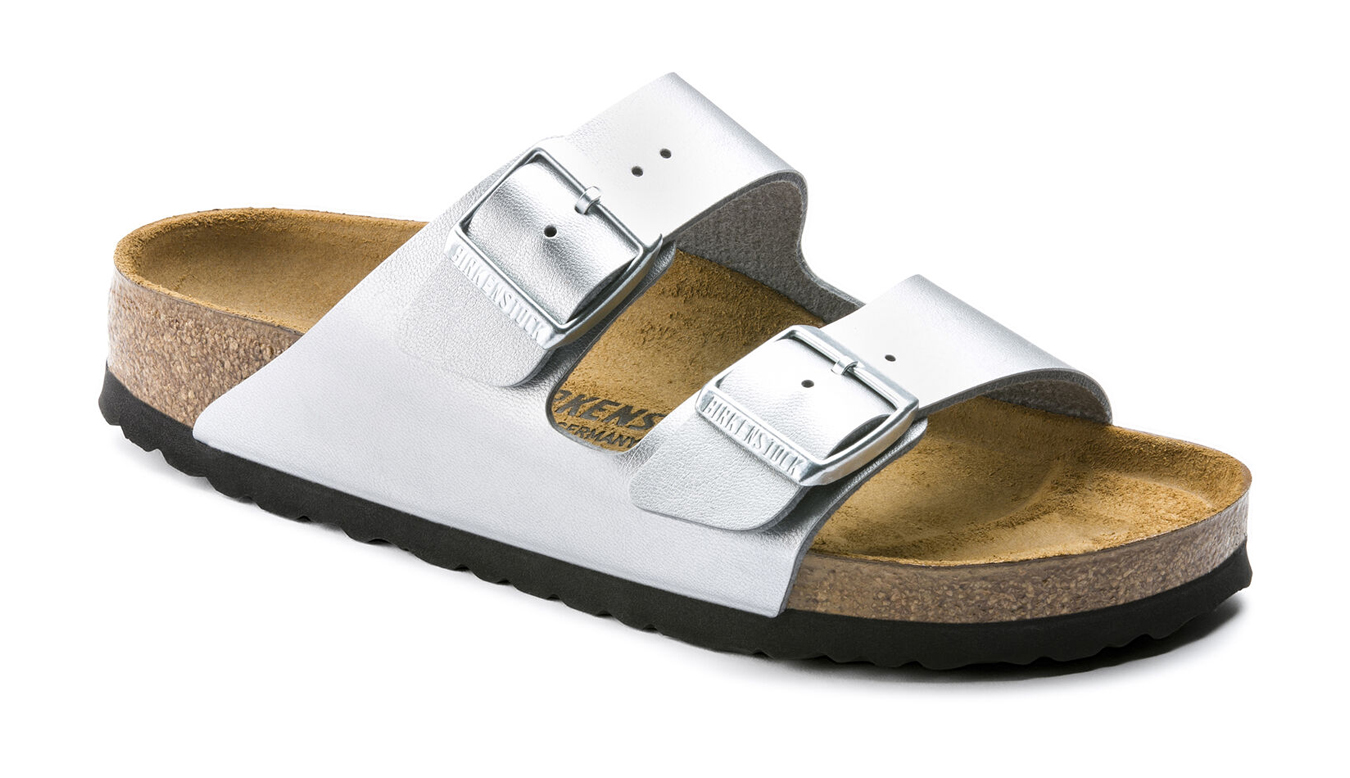 Image of Birkenstock Arizona BF Silver Regular Fit HR