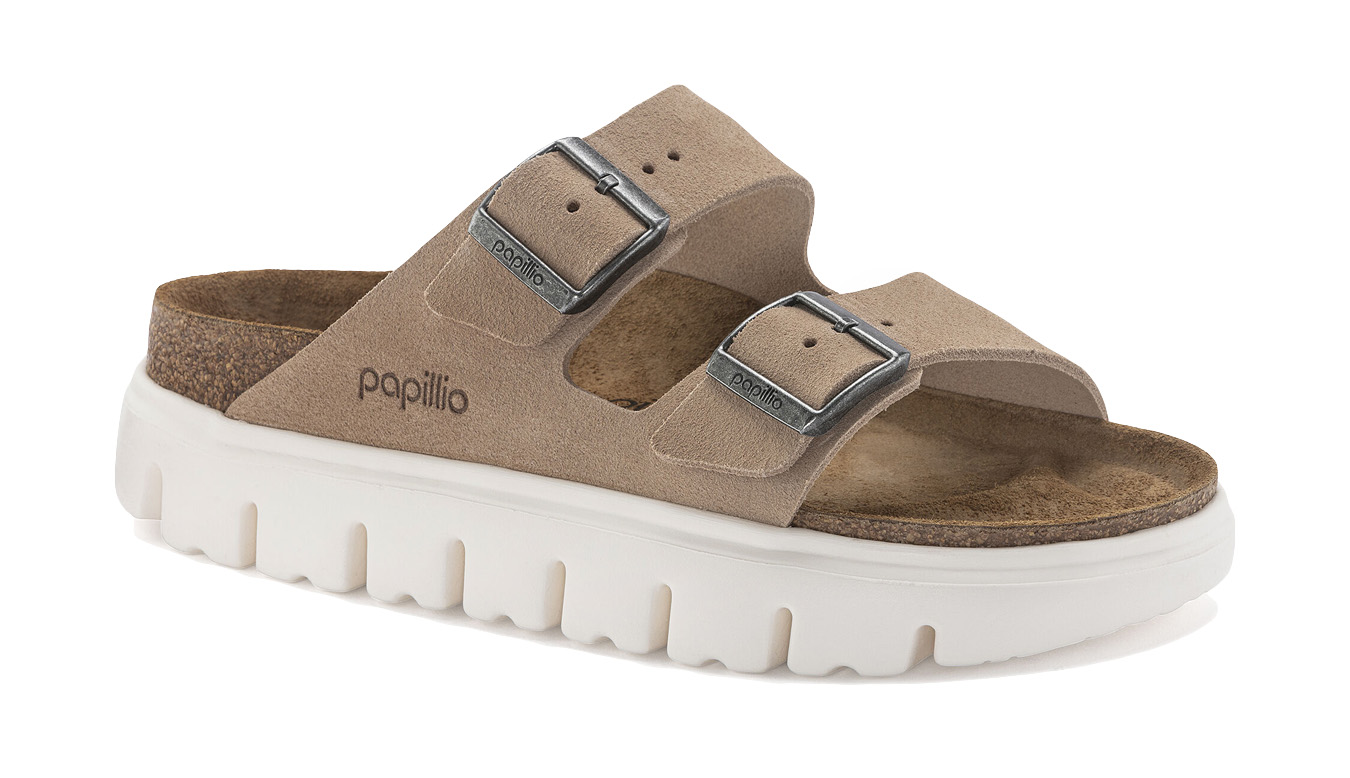 Image of Birkenstock Arizona Chunky Suede Leather HU