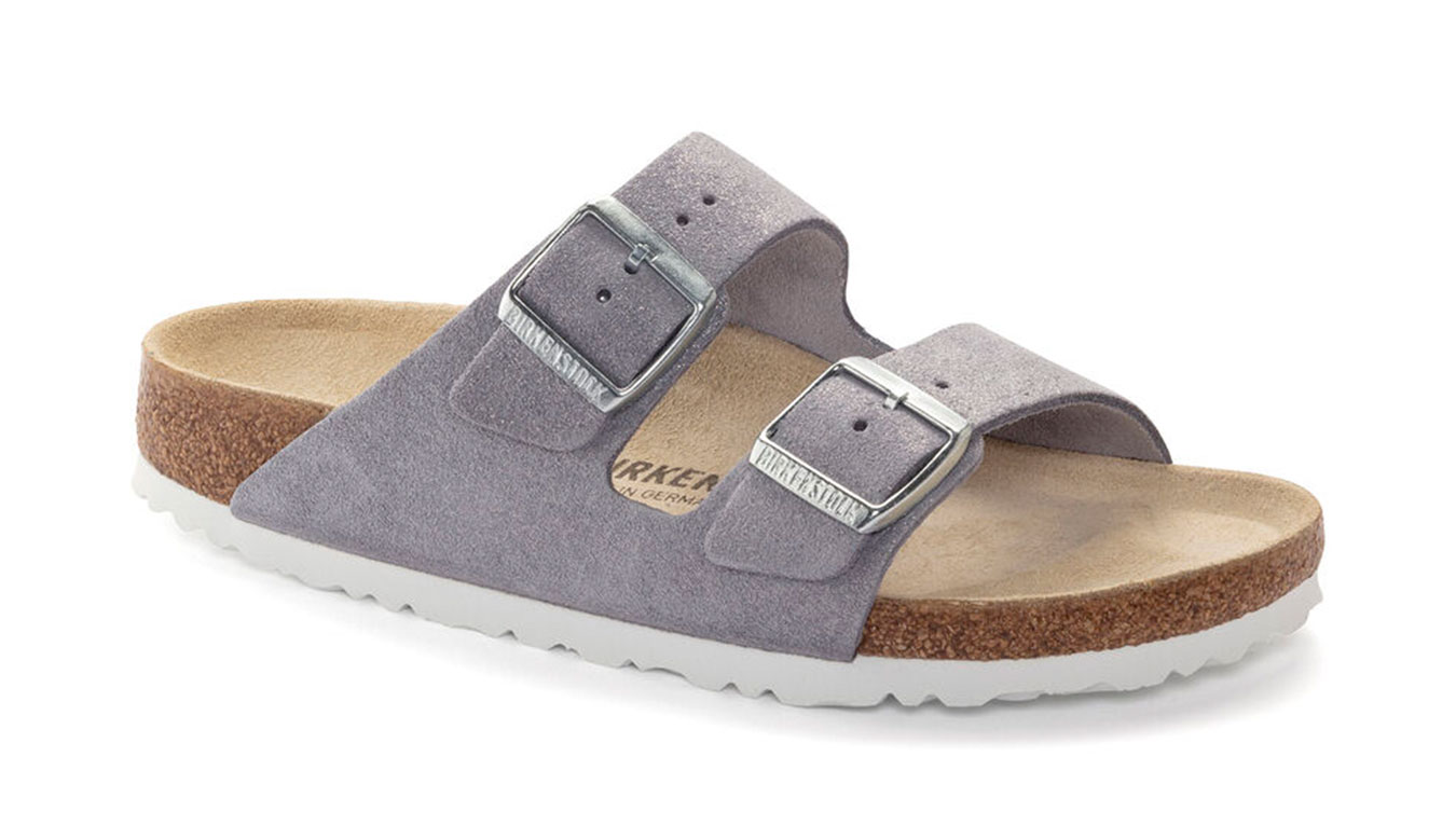 Image of Birkenstock Arizona Suede Leather Regular Fit DE