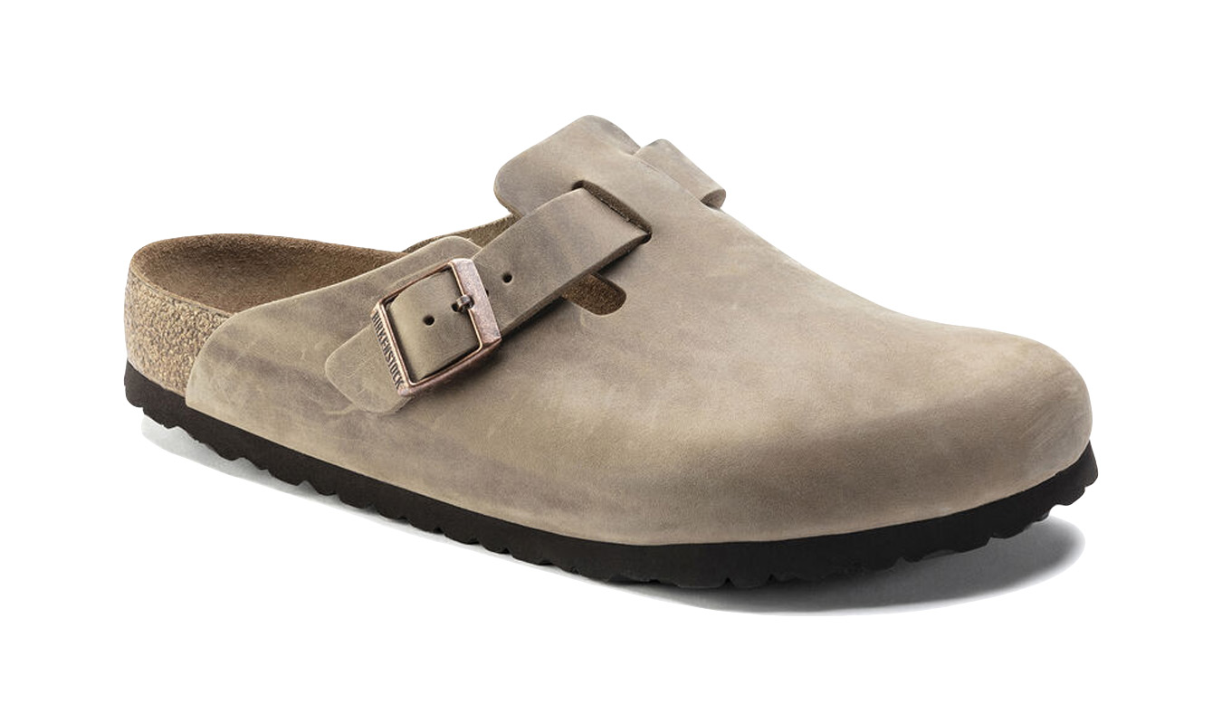 Image of Birkenstock Boston BS Narrow Fit Tabacco Brown PL