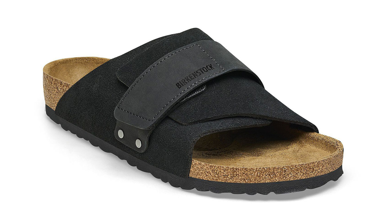 Image of Birkenstock Kyoto Nubuck Suede Leather Regular Fit PL