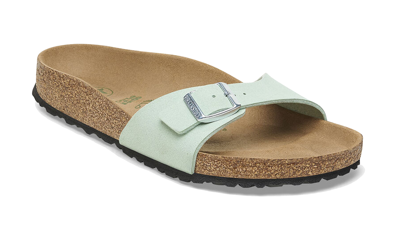 Image of Birkenstock Madrid Synthetics Mint Regular Fit ESP