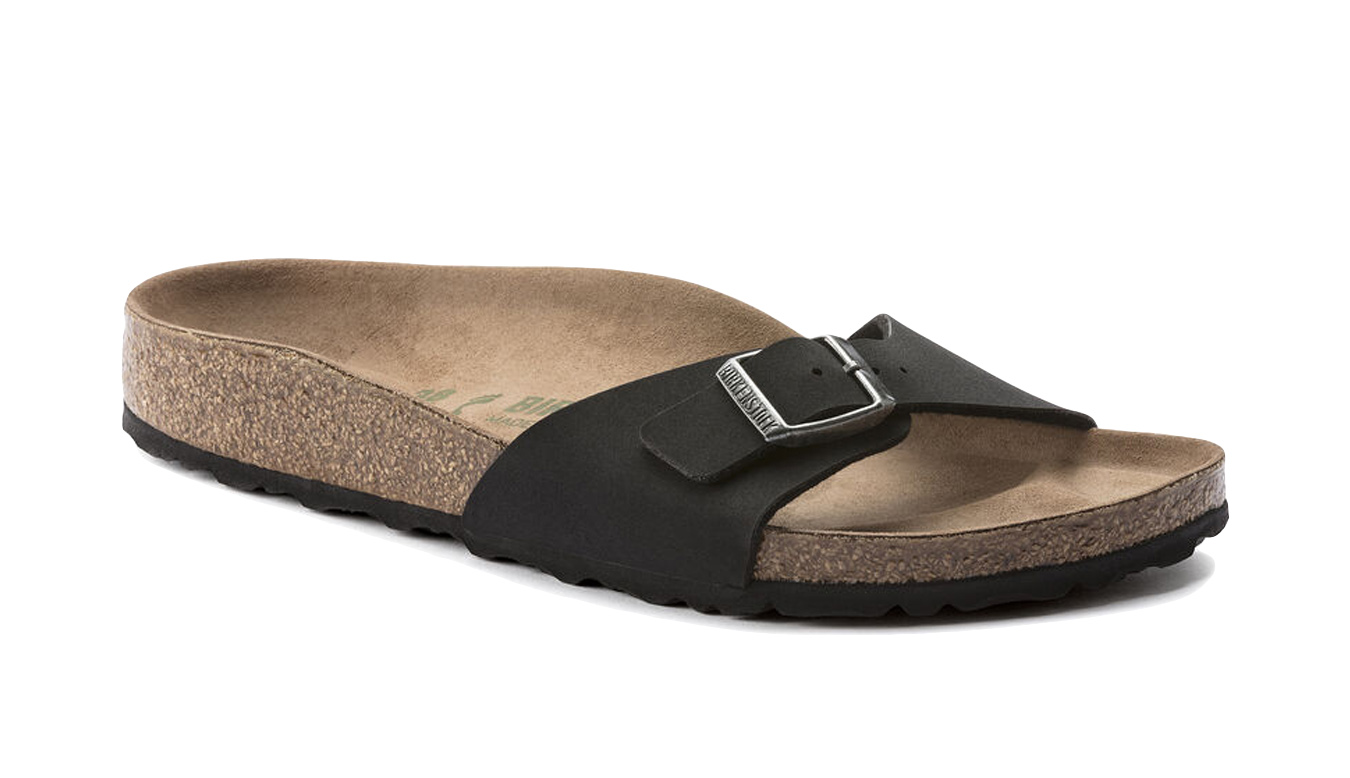 Image of Birkenstock Madrid Vegan Birko-Flor Nubuck Narrow Fit HR