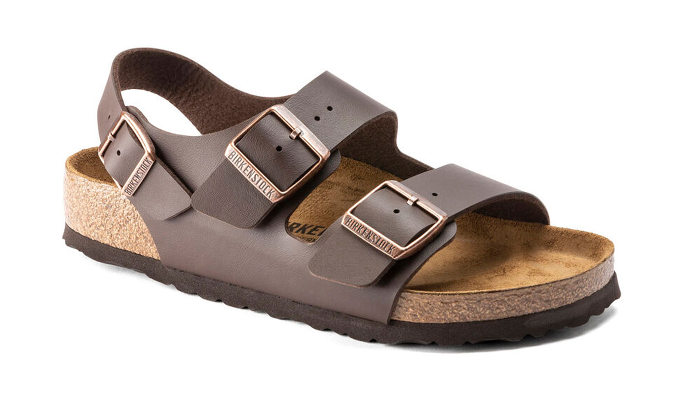 Image of Birkenstock Milano BF Regular Fit Dark Brown HR