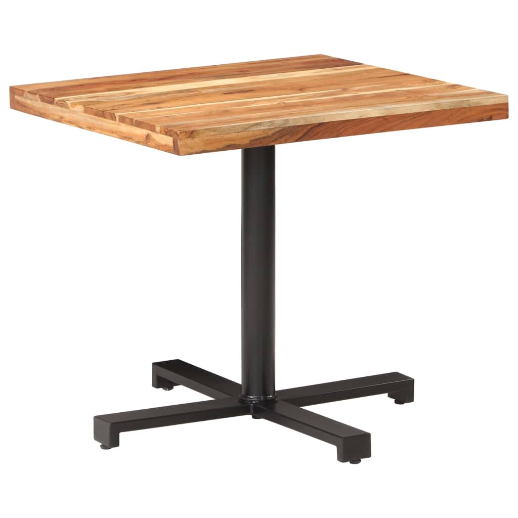 Image of Bistro Table Square 314"x314"x295" Solid Acacia Wood