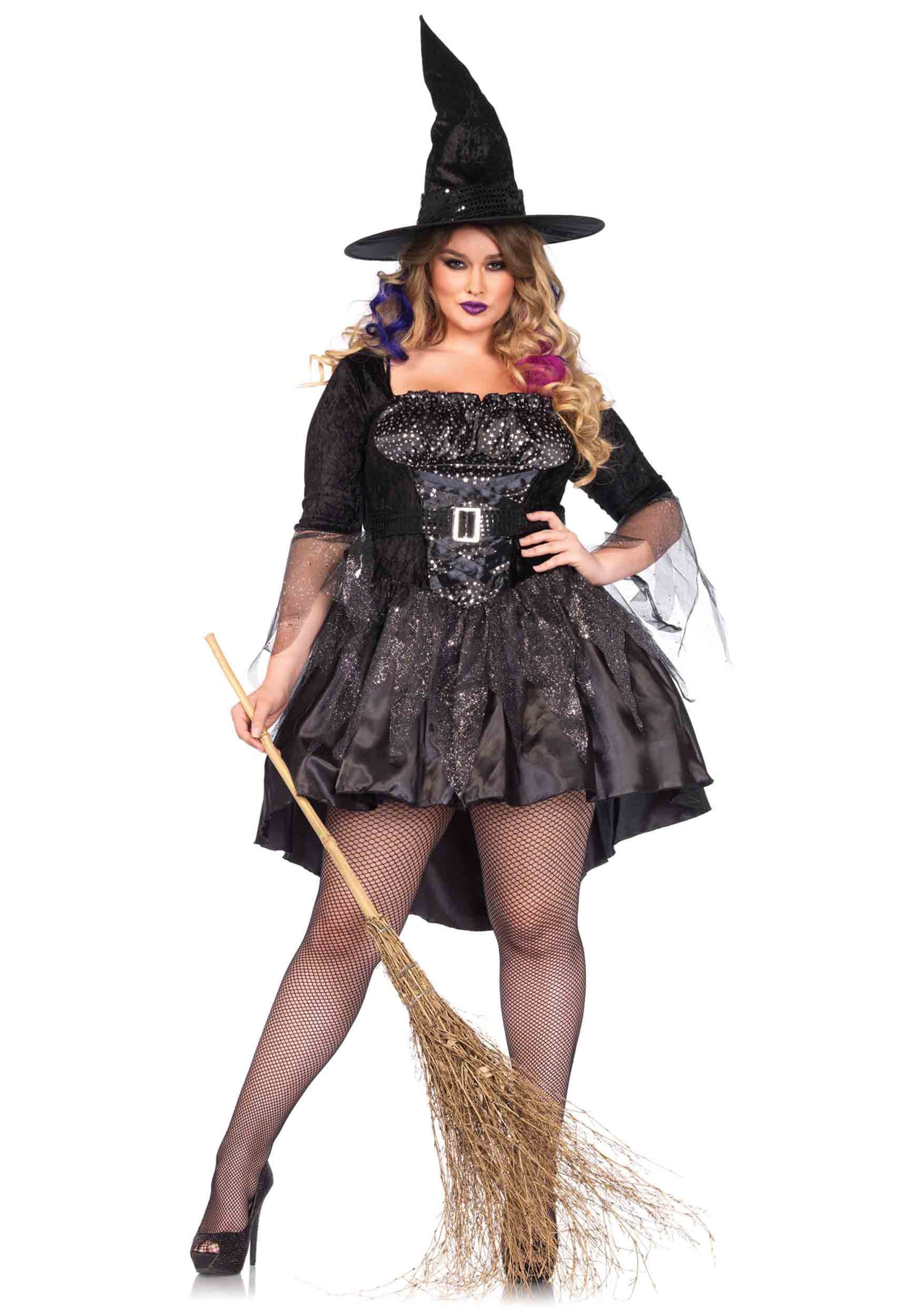 Image of Black Magic Mistress Costume 1X/2X 3X/4X ID LE85475X-3X/4X