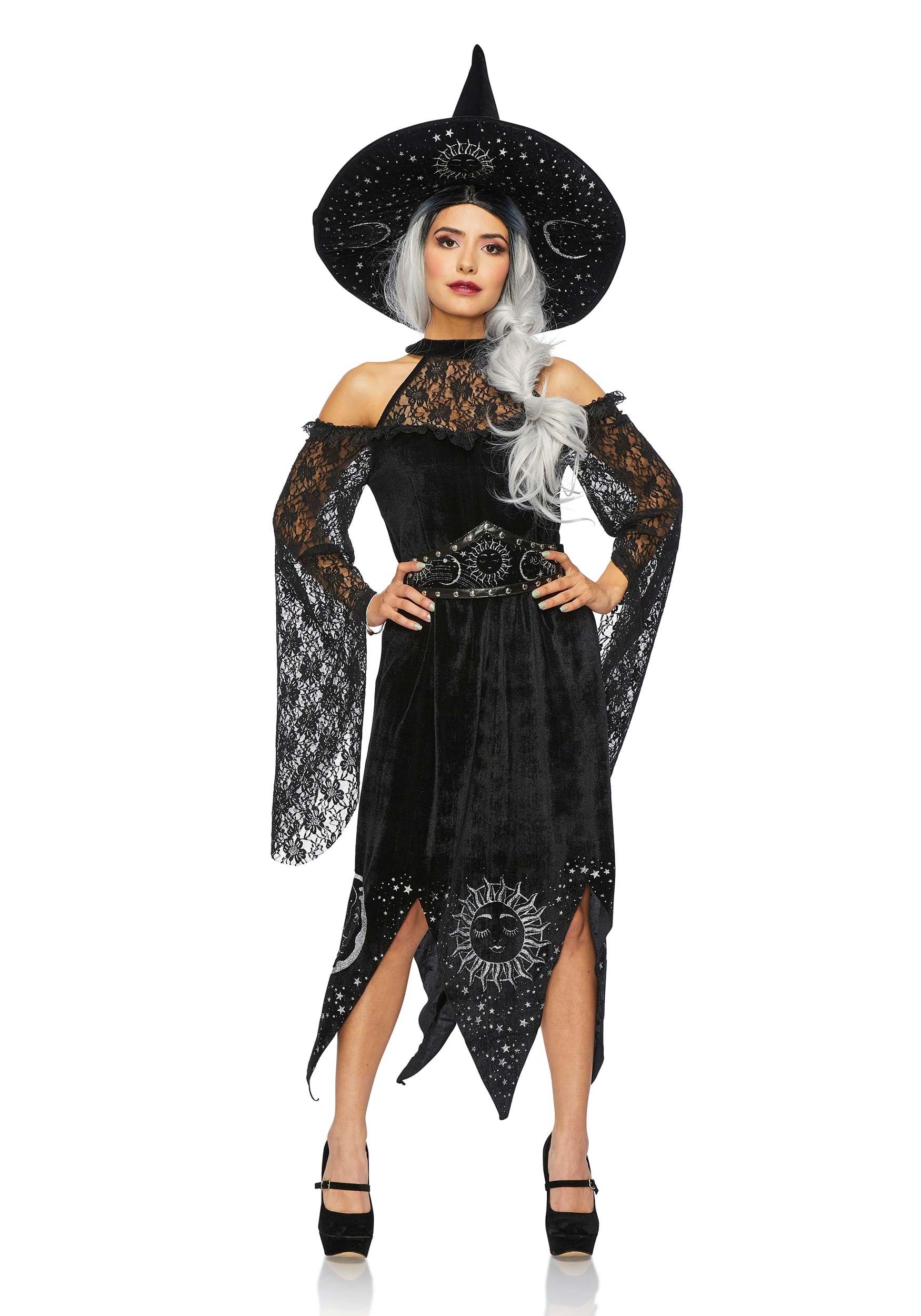 Image of Black Mystic Witch Women's Costume ID SG90257B-S