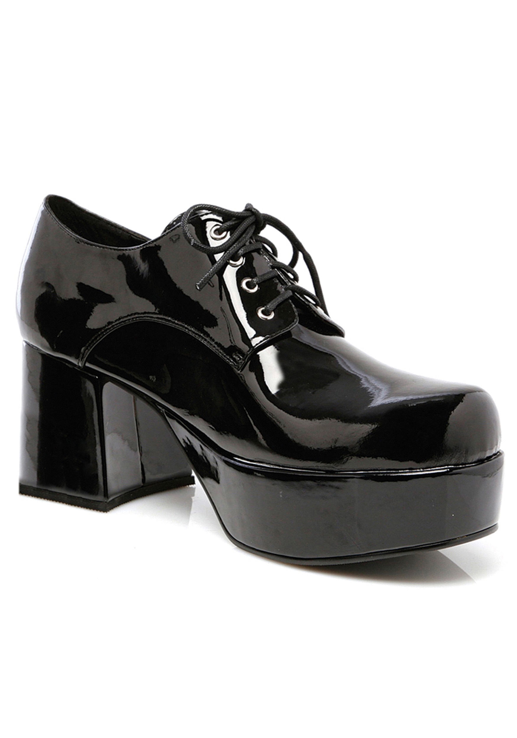 Image of Black Pimp Shoes for Men ID EE312PIMPBK-M