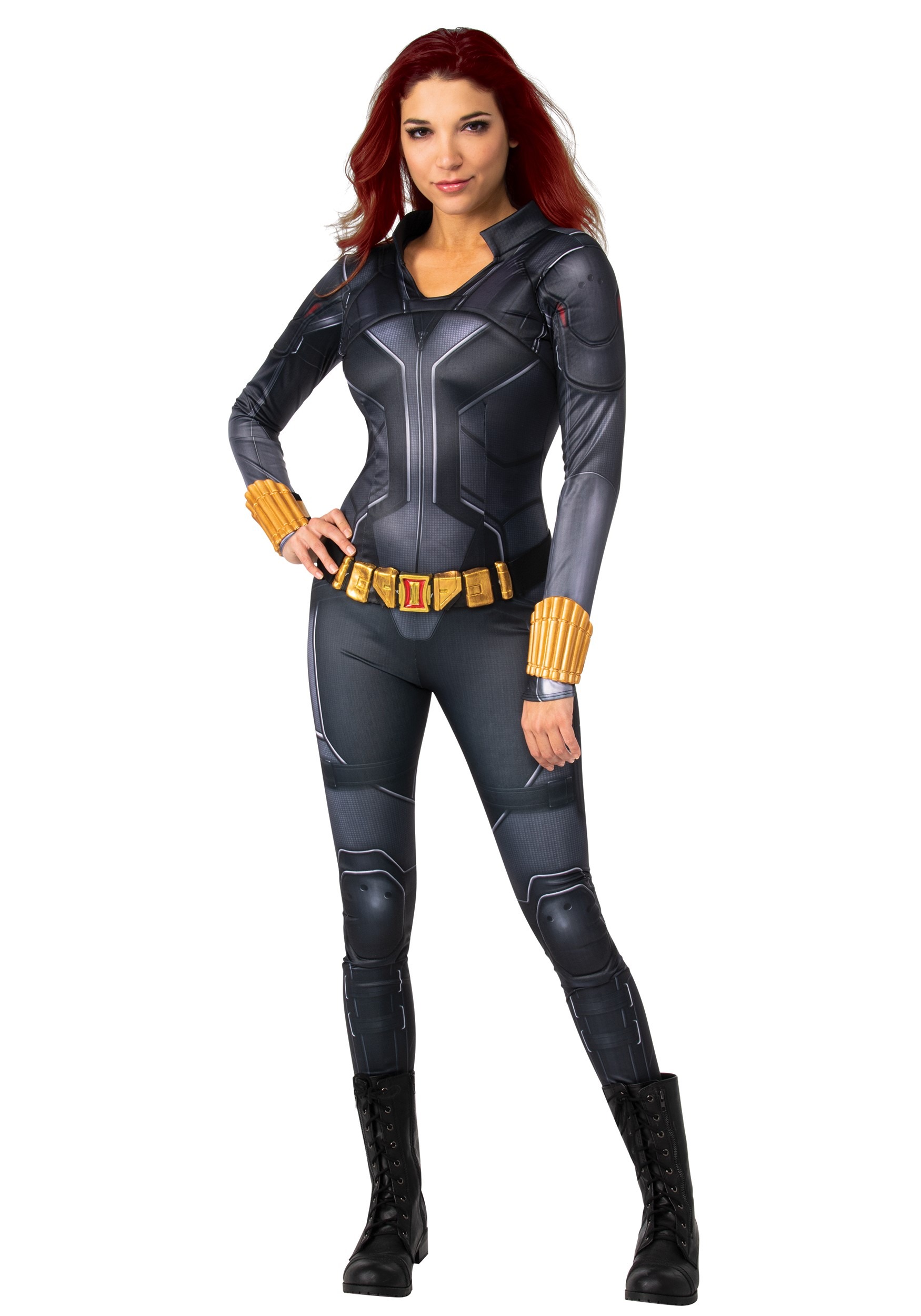 Image of Black Widow Deluxe Costume for Women ID RU702065-M