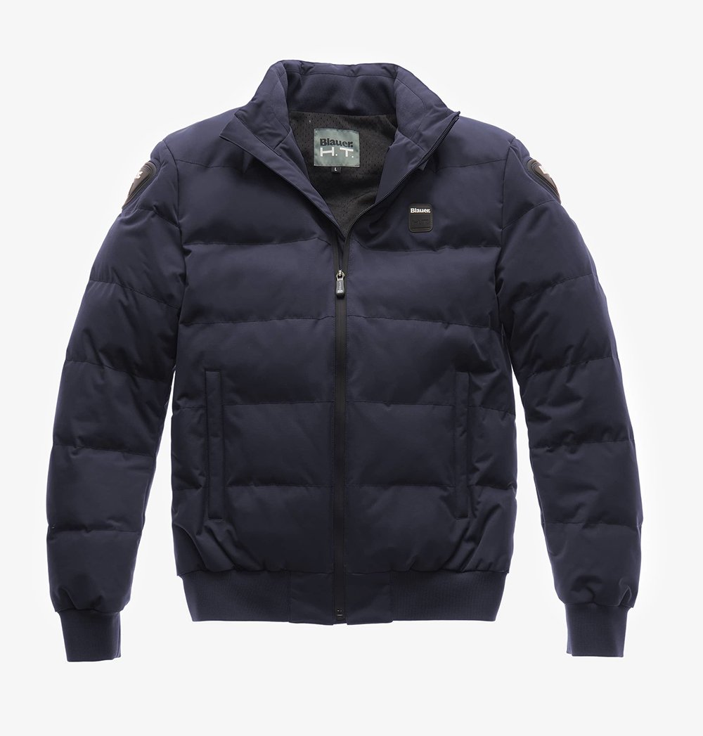 Image of Blauer College Solid Bleu Blouson Taille 2XL