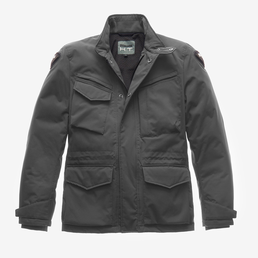 Image of Blauer Ethan Winter Solid Antracite Jacke Größe S