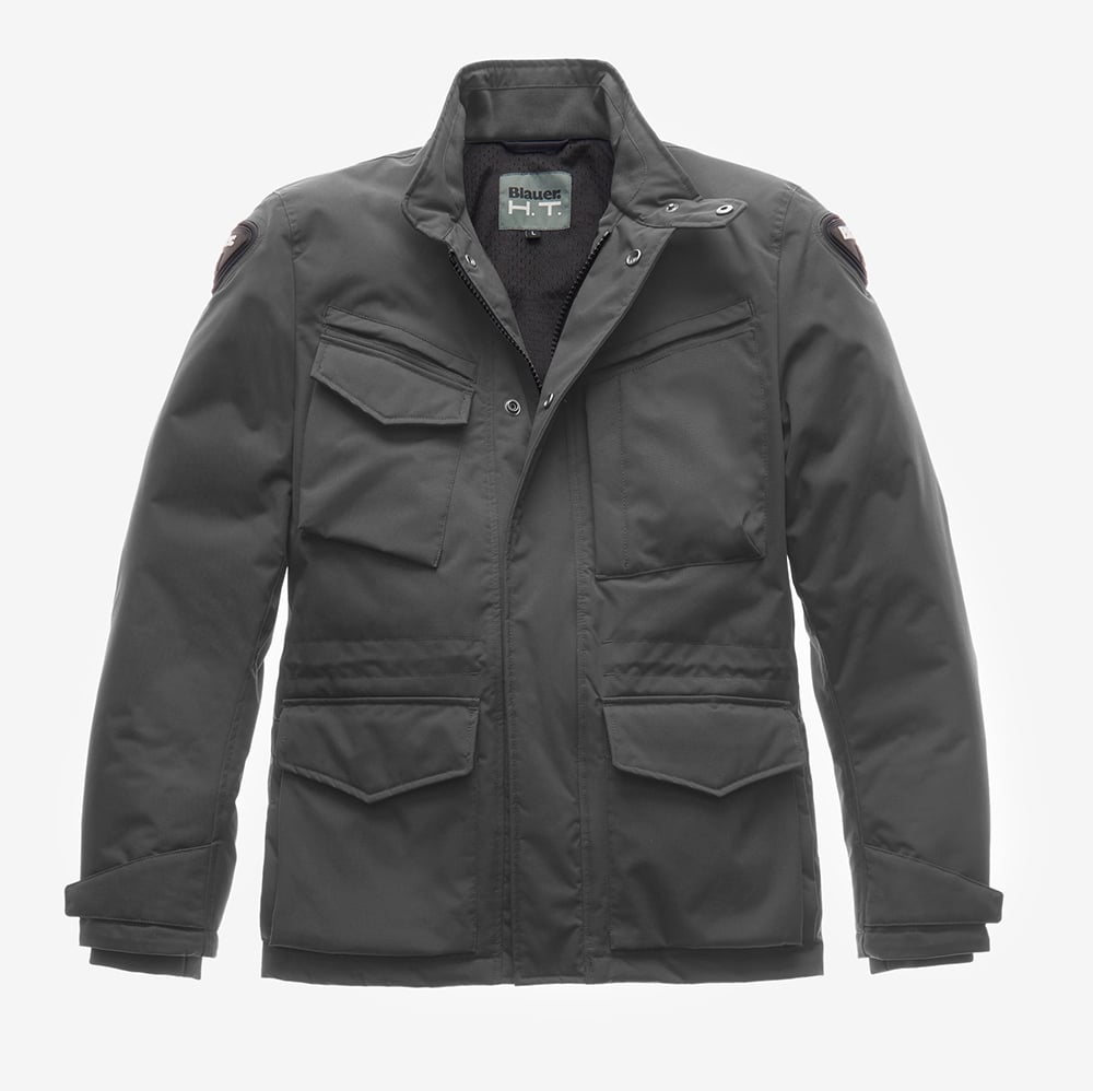 Image of Blauer Jacket Ethan Jacket Winter Solid Anthracite Size M ID 8058610080525