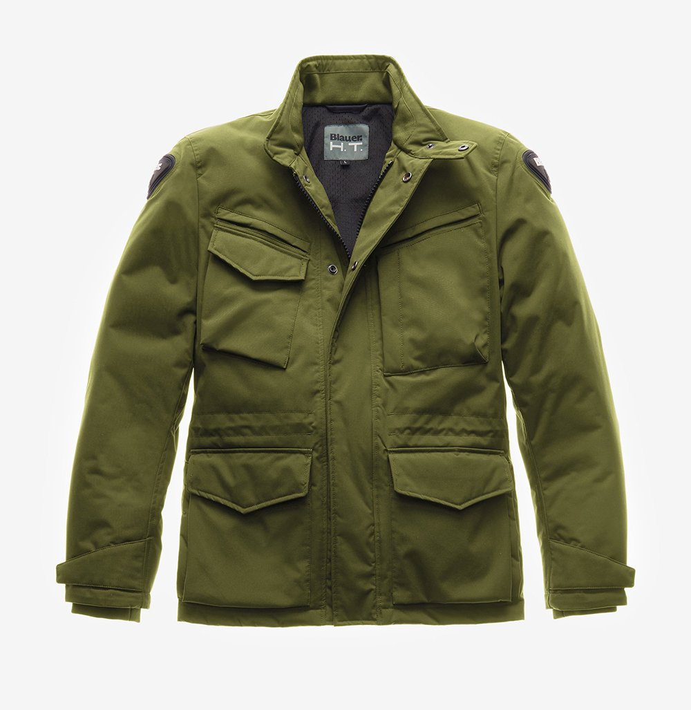 Image of Blauer Jacket Ethan Jacket Winter Solid Green Talla L