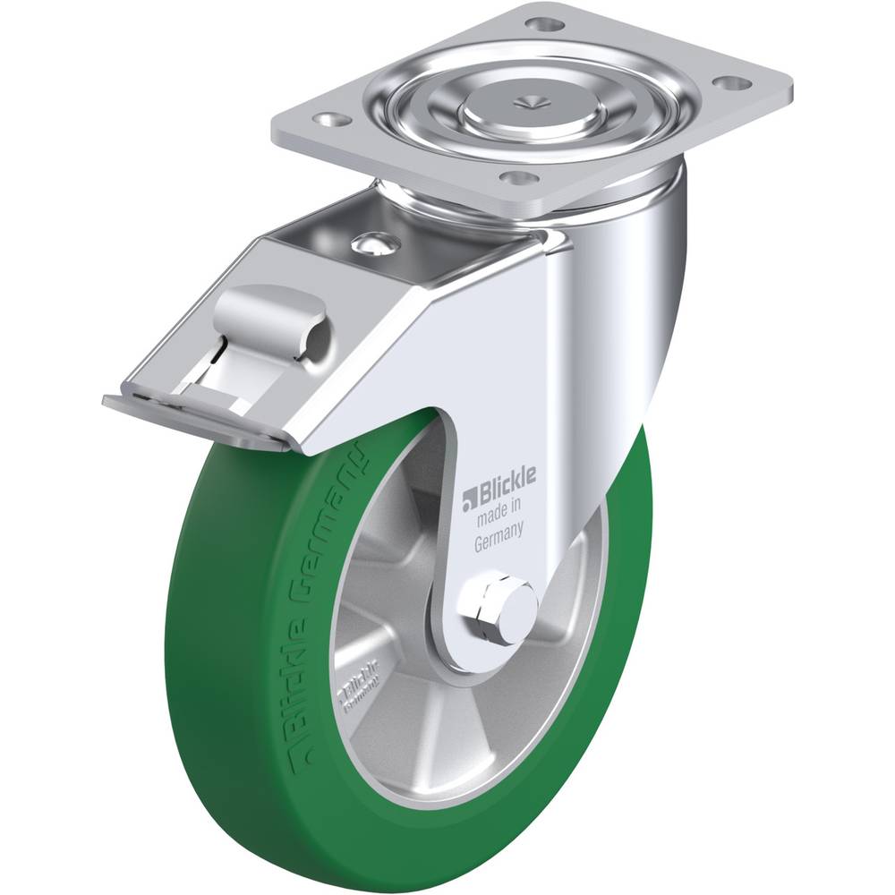 Image of Blickle 579581 LH-ALST 200K-FI Swivel wheel with brake Wheel diameter: 200 mm Load capacity (max): 750 kg 1 pc(s)
